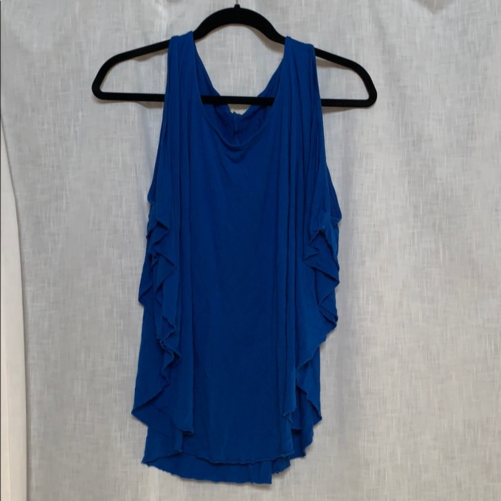 Royal Blue Cold Shoulder top from Old Navy